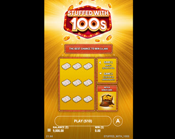 stuffed with 100s