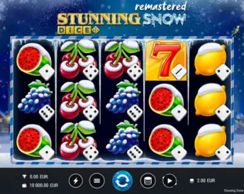 Stunning Snow Remastered Dice