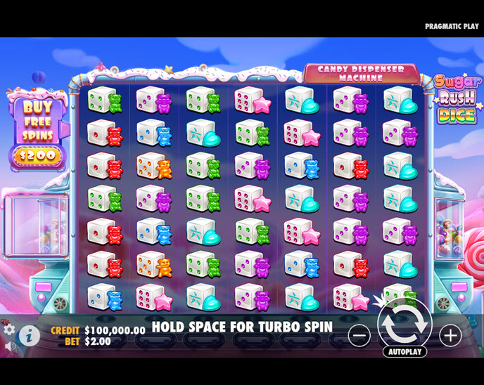 sugar rush dice