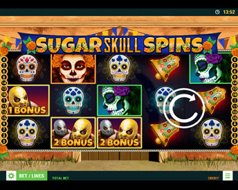 sugar skull spins