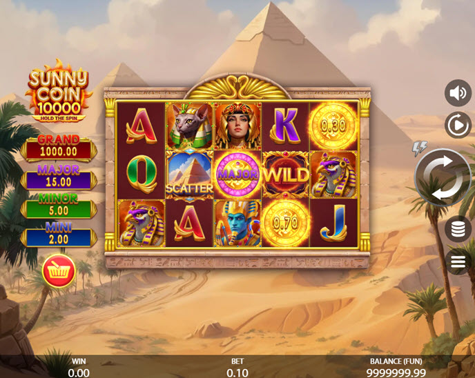 sunny coin 10000: hold the spin