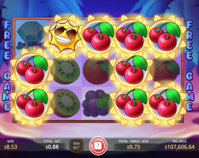 sunny fruits lock 2 spin