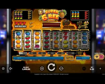 Super 6 Bee Jackpot
