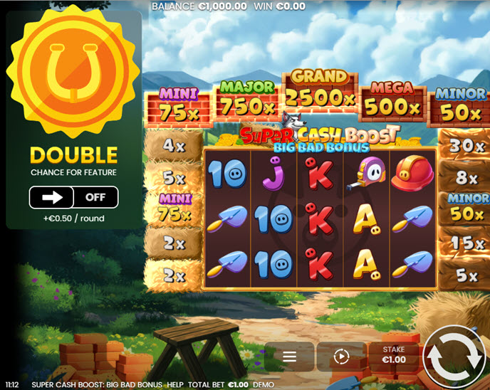 super cash boost: big bad bonus