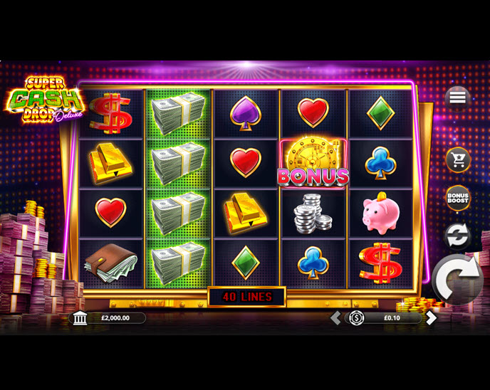 super cash drop deluxe