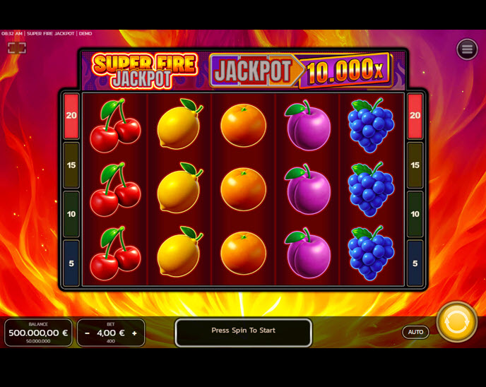super fire jackpot