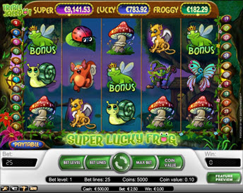 super lucky frog