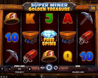 Super Miner – Golden Treasure