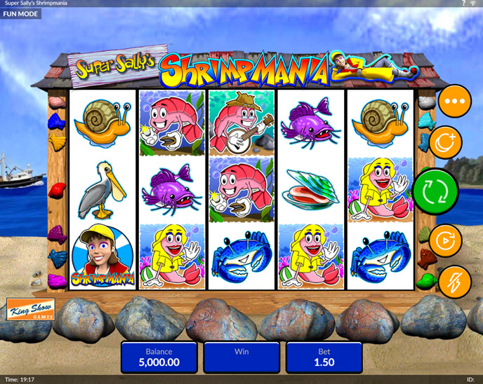 super sally shrimpmania