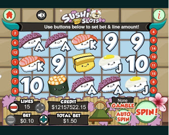 sushi slots