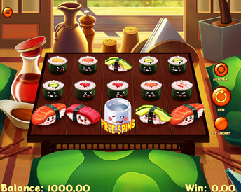 sushi wins – reels & rolls