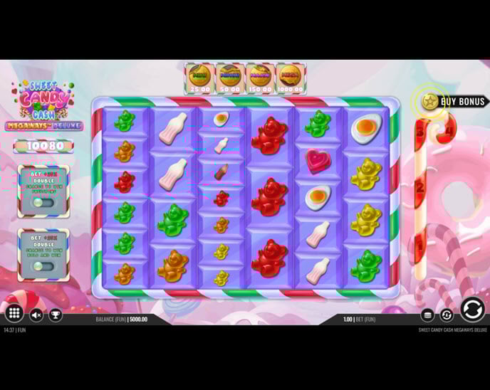 sweet candy cash megaways deluxe