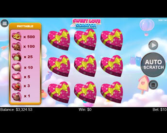 sweet love scratch