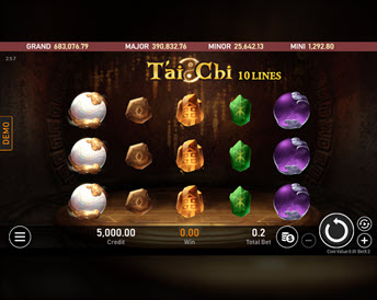 tai chi (royal slot gaming)