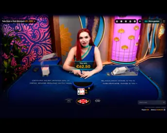 Take Deal or Risk Blackjack