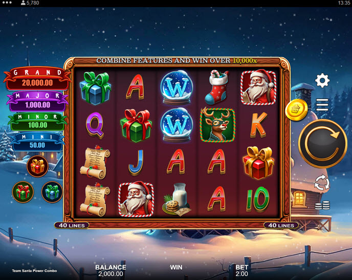 team santa power combo