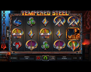 tempered steel
