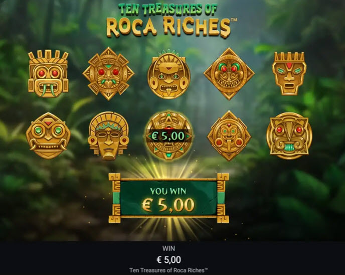 ten treasures of roca riches