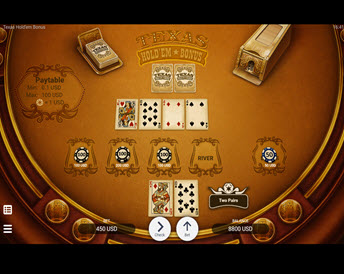 texas holdem bonus