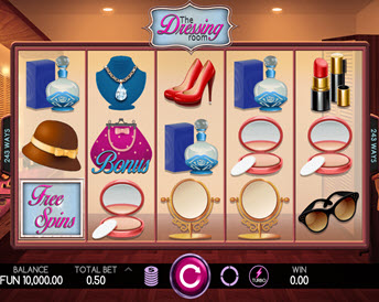 the dressing room