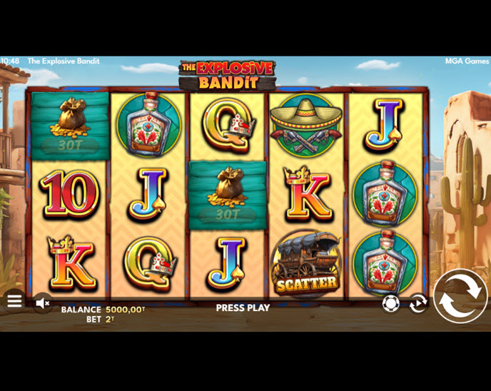 the explosive bandit