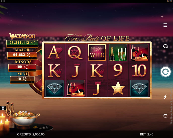 the finer reels of life wowpot