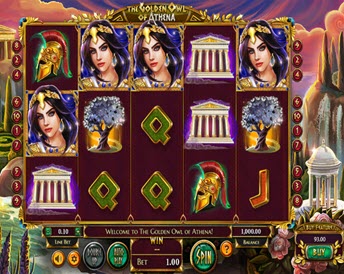 the golden owl of athena