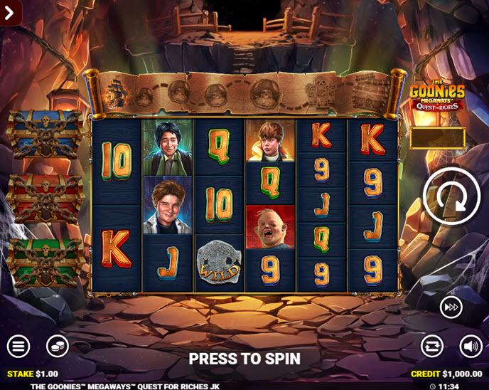 the goonies 3 quest for riches
