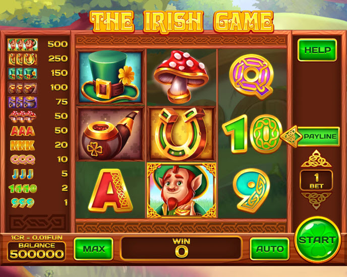 the irish game respin