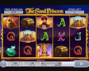 the sand princess