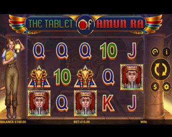 the tablet of amun ra