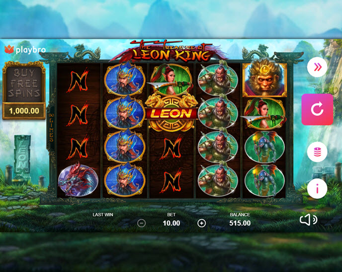 the treasure of leon king