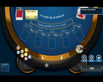 three card poker