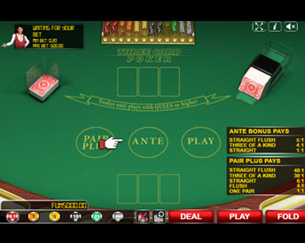 three card poker (urgent games)