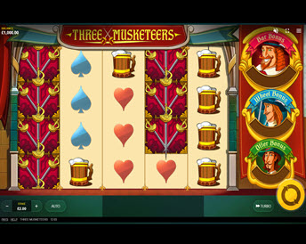 three musketeers (red tiger)