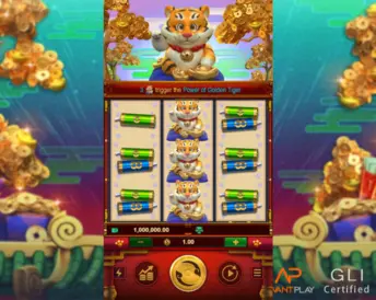 Tiger on Gold