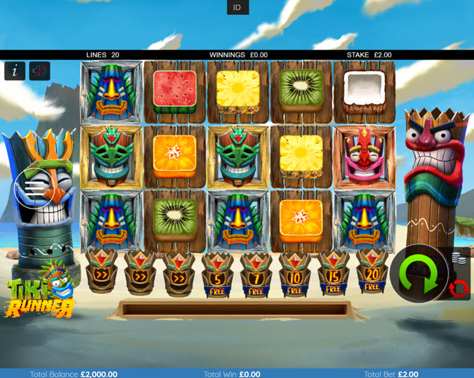 tiki runner gigablox