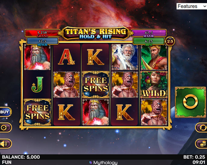 titan's rising - hold & hit