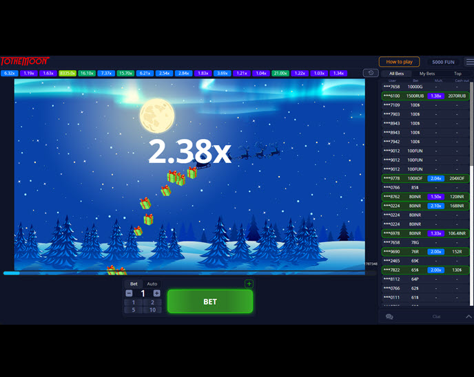 to the moon