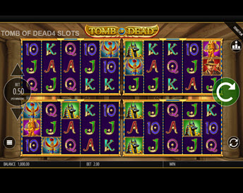 tomb of dead power 4 slots