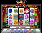 top of the slots