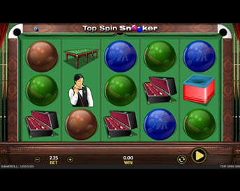 top spin snooker