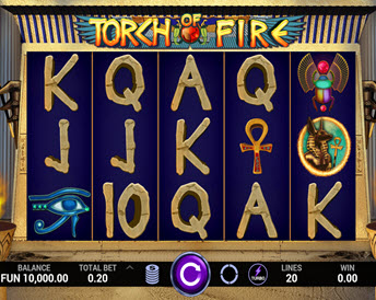 torch of fire