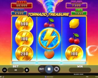 Tornado Treasure - Hold & Hit 3x3