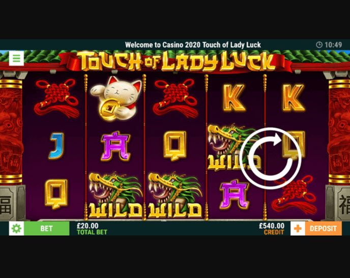 touch of lady luck