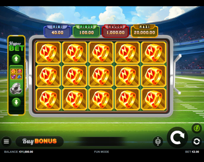 touchdown thunder: hold and win