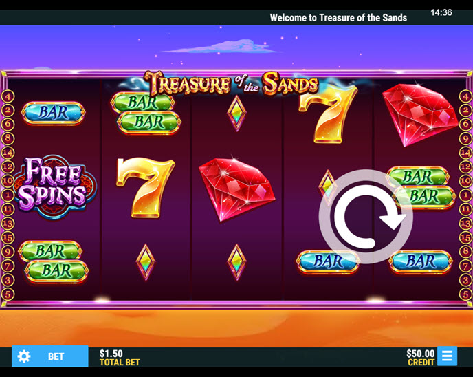 treasure of the sands