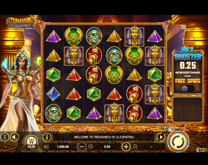 treasures of cleopatra