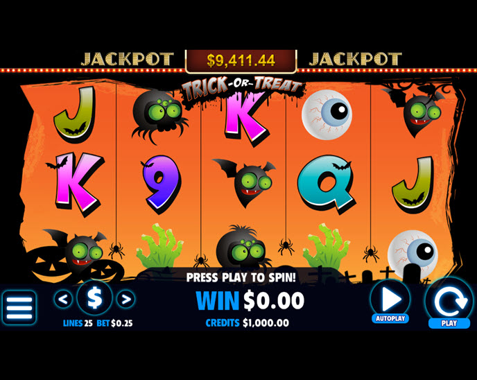 trick or treat (jackpot software)