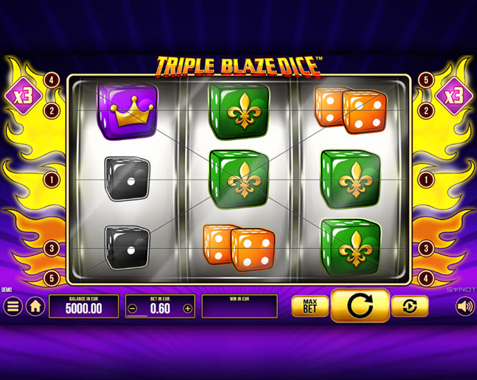 triple blaze dice